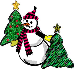 Christmas Cip Art - Santa Clip Art - Christmas Trees - Snowmen ...