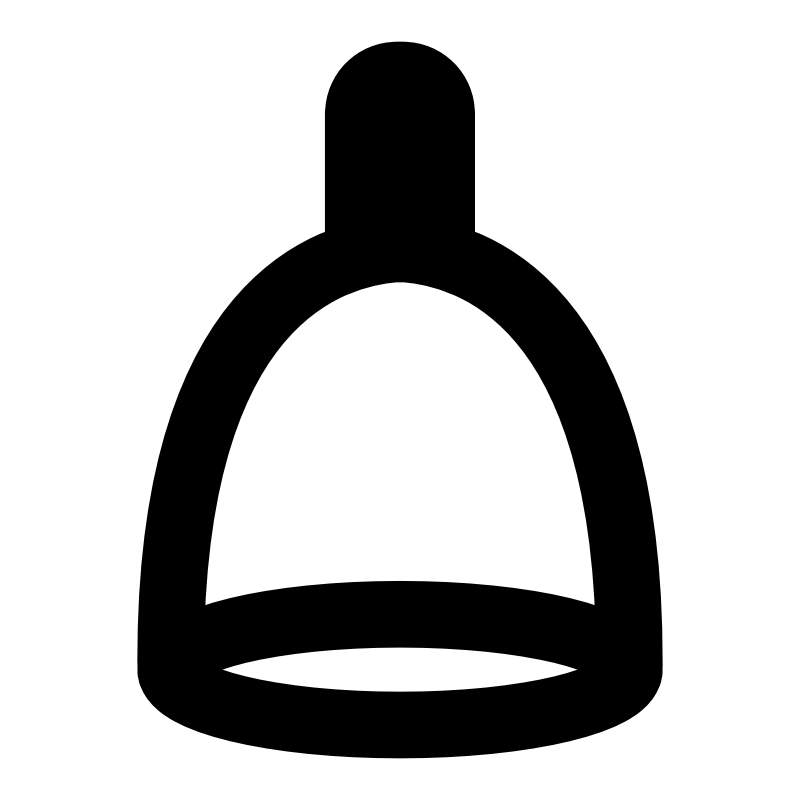 Clipart - mono bell