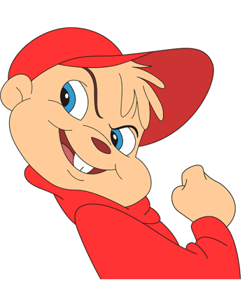 picture coloring book: Alvin Chipmunks Coloring Pages