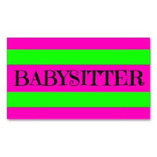 Babysitting Business Cards, 1,100+ Babysitting Business Card Templates