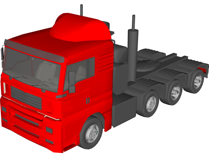 MAN Truck 3D Model Download | 3D CAD Browser