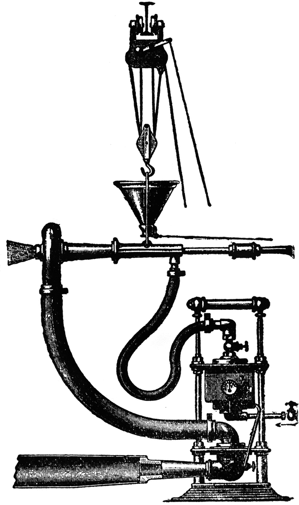 Sand Blast Apparatus | ClipArt ETC