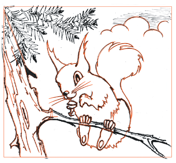 How to Make a Cheeky Squirrel using Corel DRAW X3 - Tuts+ Design ...