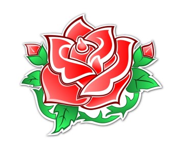 Rose Clip Art | clip art, clip art free, clip art borders, clip ...