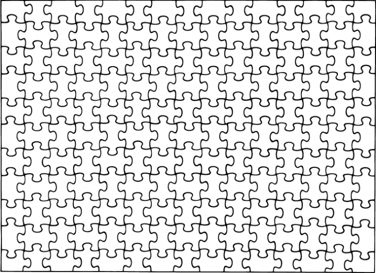 Puzzle Pieces Vector Swatch – Josh Podolske