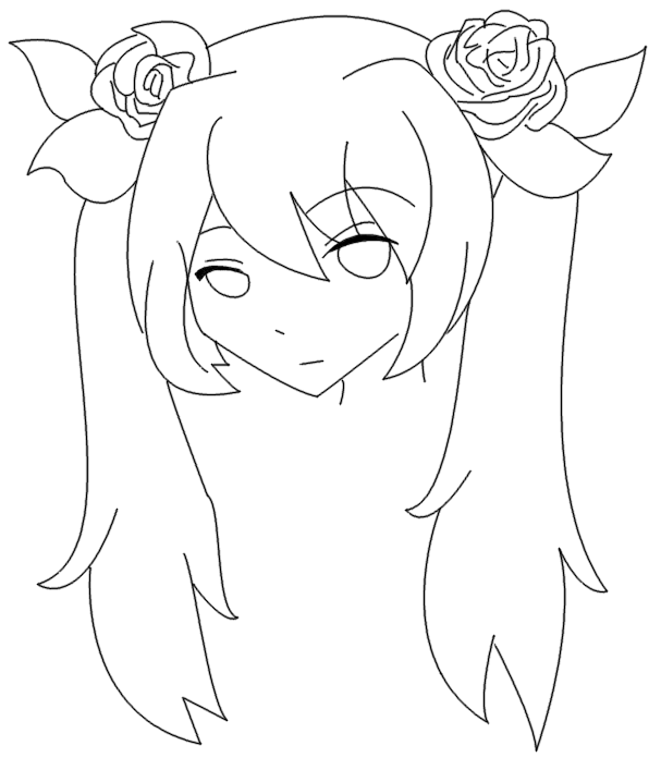 Takane Rose Lineart by blackstar-shine on DeviantArt