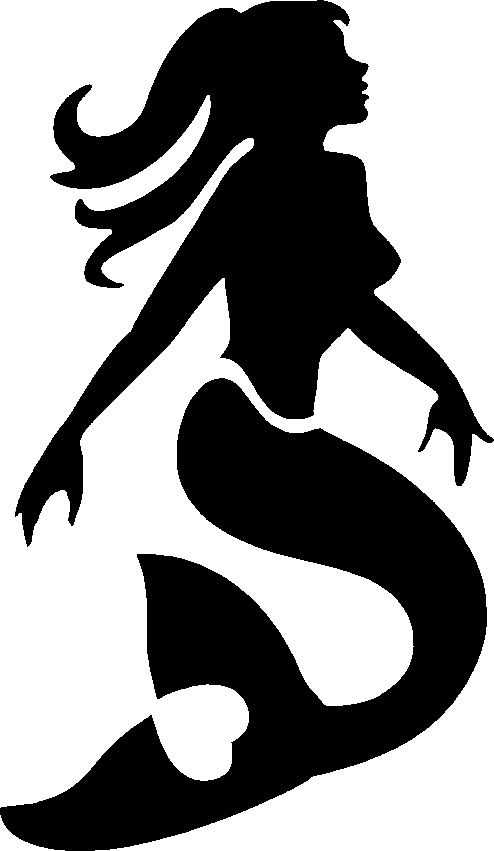 MERMAID STENCIL - TAG Body Art
