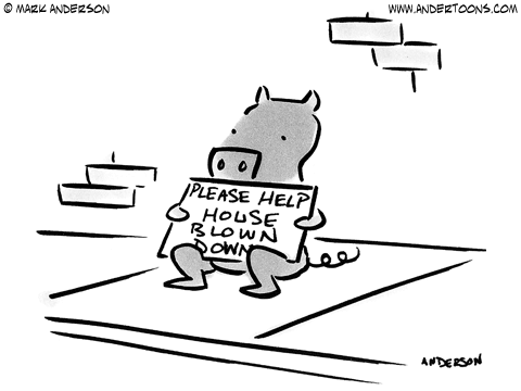 Pig Cartoon #5224 ANDERTOONS PIG CARTOONS