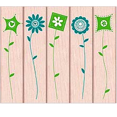 Hero - Graphic Flowers (Set) [LL163] £19.24 - Rubber Stamping ...