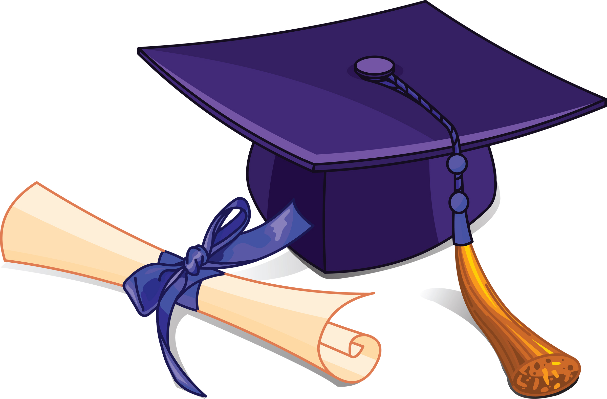 Graduation Hat Image - ClipArt Best
