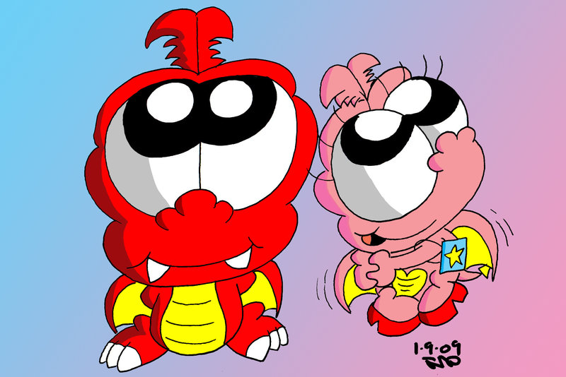 Cute Dragons by JimmyCartoonist on DeviantArt