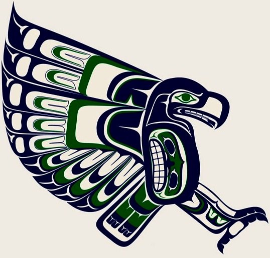 Seattle-artist Gerrad Stockdale] Last thing a Bronco sees before ...