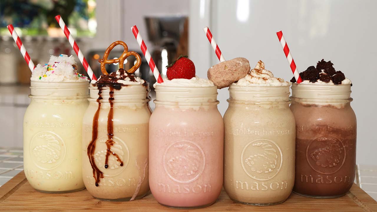 5 Outrageously Delicious Milkshakes - YouTube