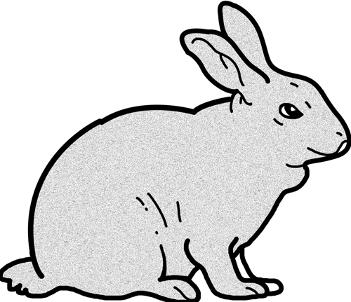 Rabbit Clipart | Cool Eyecatching tatoos