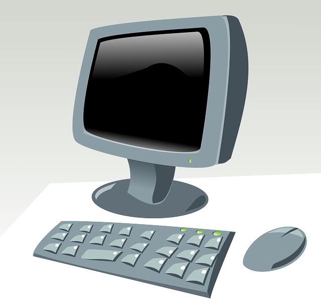 Free to Use & Public Domain Desktop Computer Clip Art