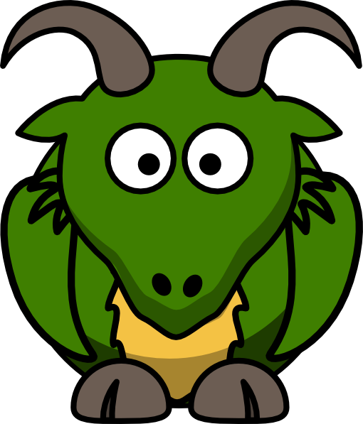 Green Dragon clip art - vector clip art online, royalty free ...