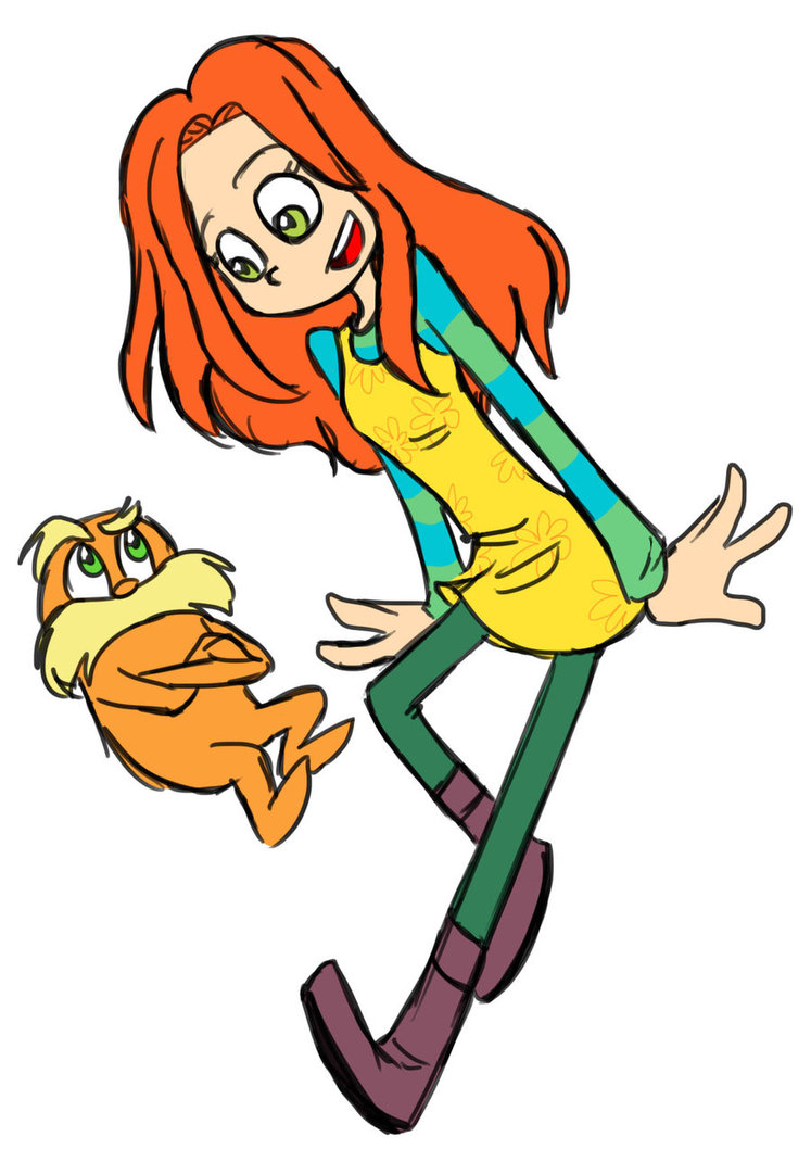 TL: Audrey and The Lorax by ssstawa on deviantART