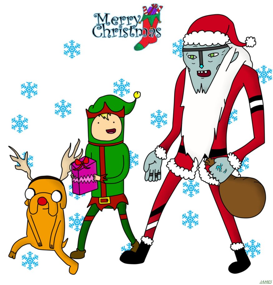 An Adventure Time Christmas by James7100 on deviantART