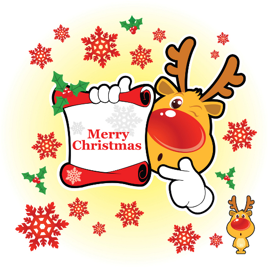 20 Free Christmas Vectors Graphics !
